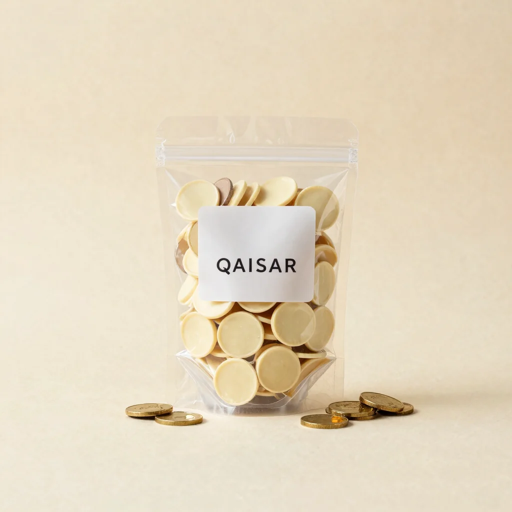 White Chocolate Coins